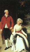  Sir Thomas Lawrence Portrait of Mr and Mrs Julius Angerstein painting